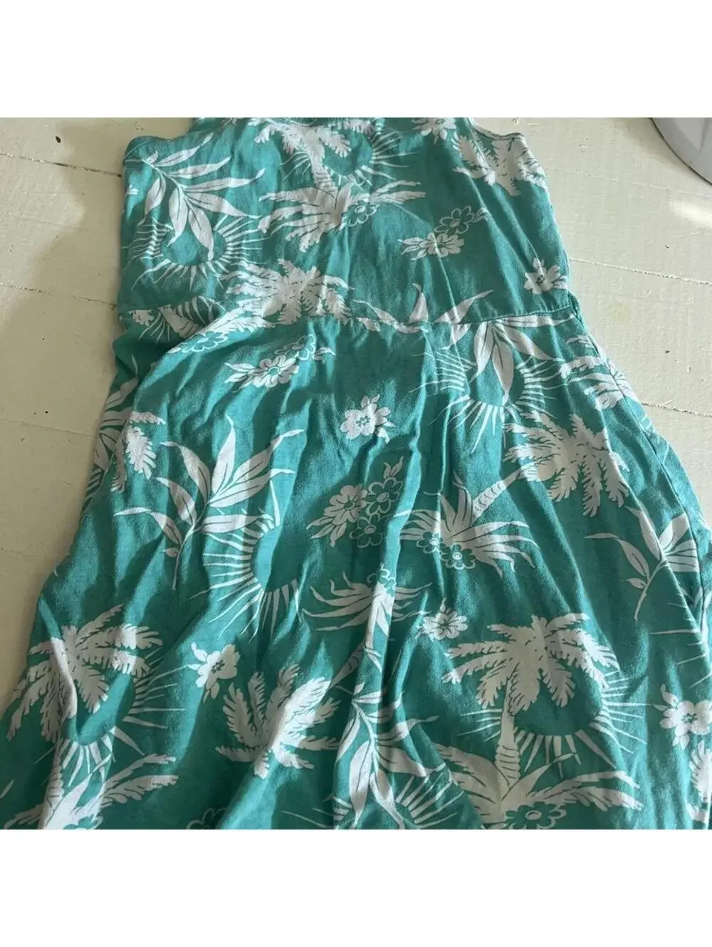 Old Navy Kid's Blue and Green Dress